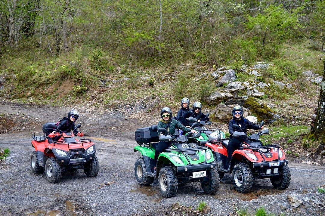 Avventura in quad nel Parco Nazionale del Pollino e box di prodotti tipici