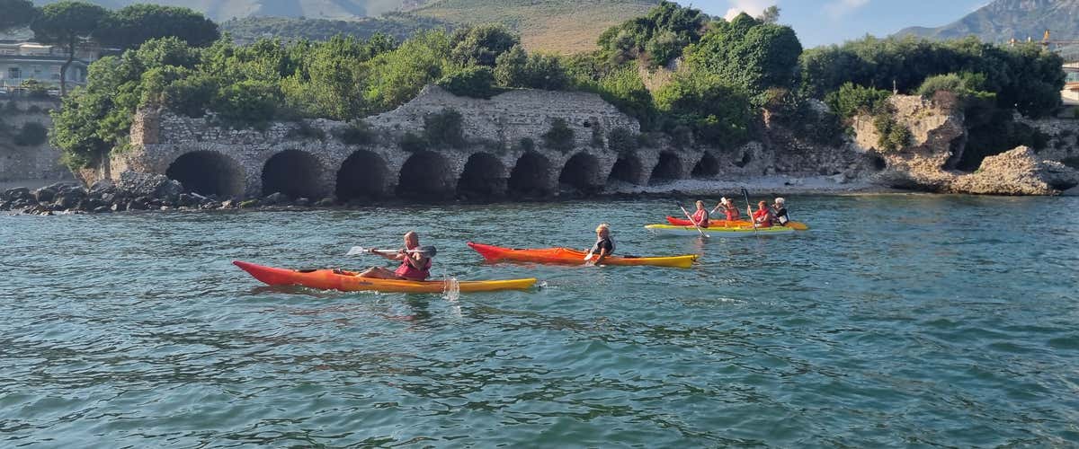 Tour in kayak nel Golfo di Gaeta tra i resti romani di Caposele