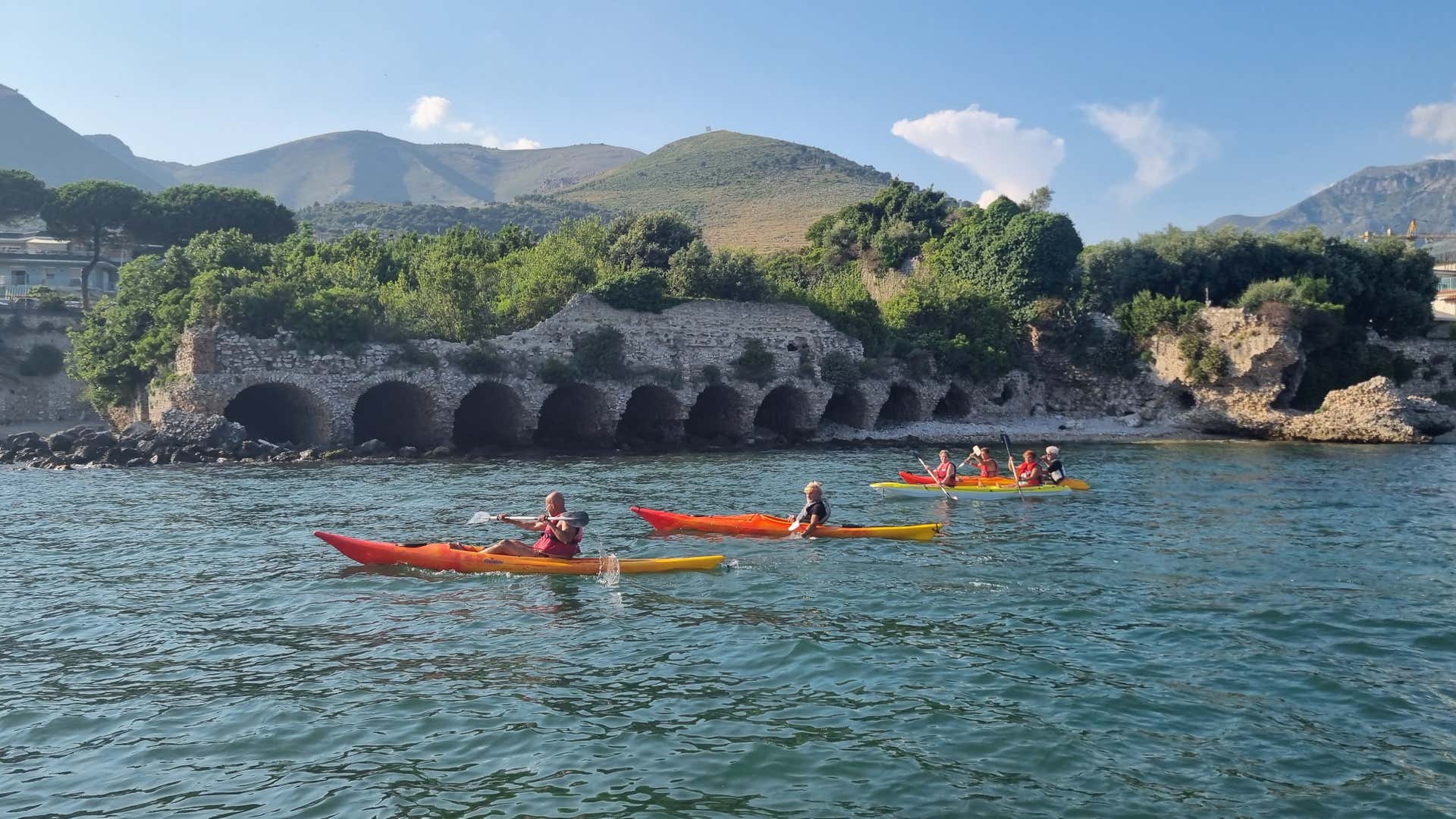 Canoeing and kayaking Gaeta
