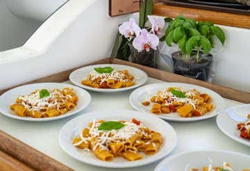 Sailing boat tour to Tavolara and Molara from Golfo Aranci with lunch