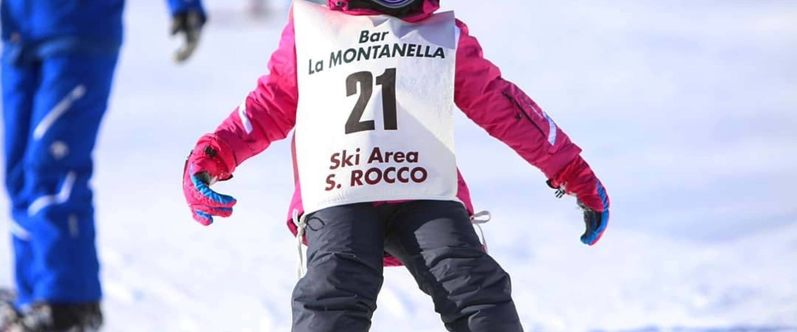 Snowboard Tuta Neve Bambino Anno Corso Di Snowboard Di Gruppo Per