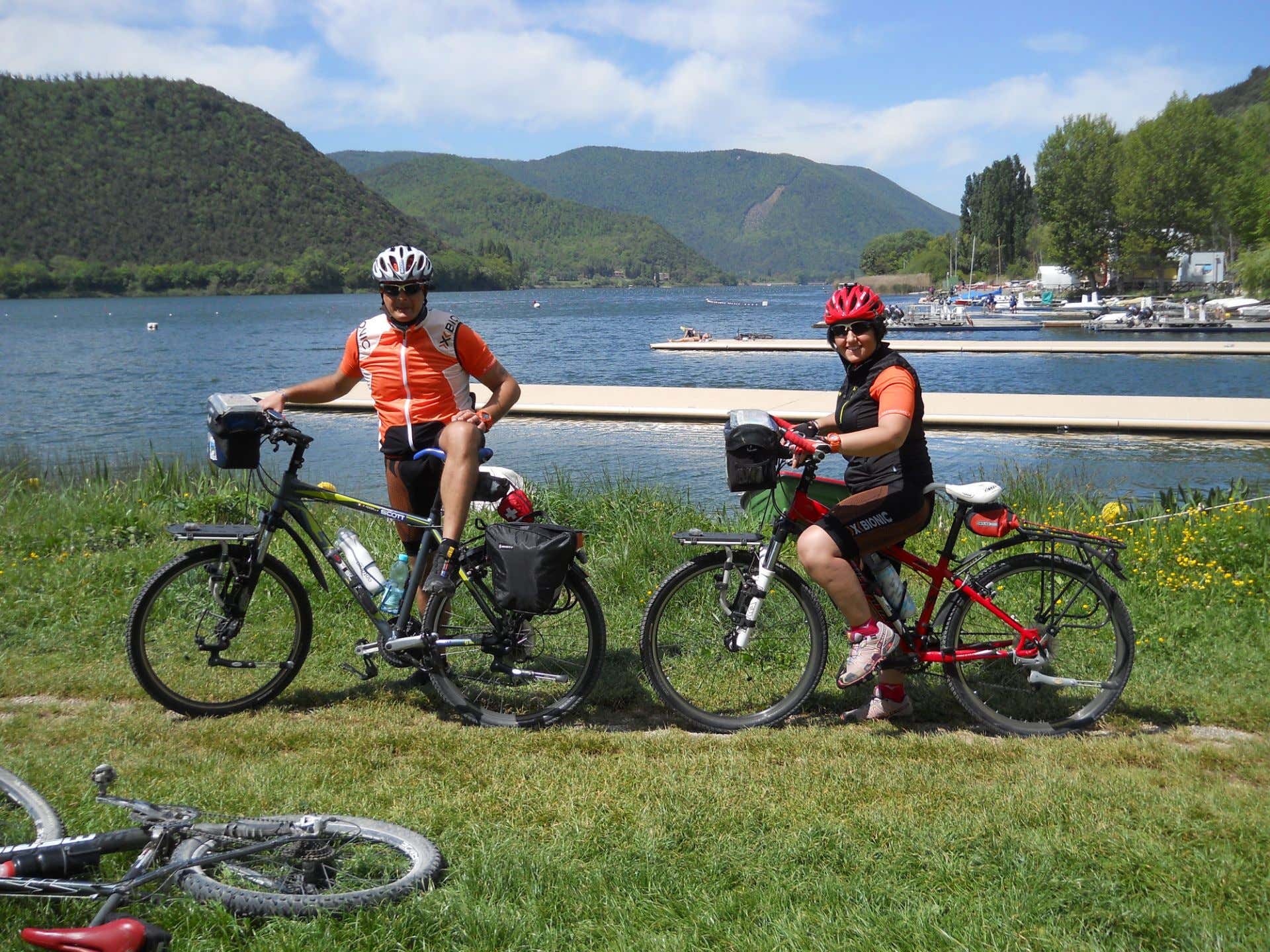 Tour in MTB del Lago di Piediluco in Umbria