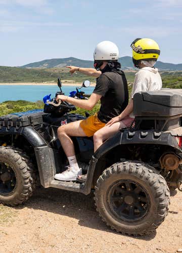 Quad adventure tour in Alghero