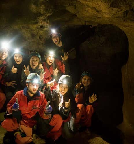Escursione speleologica nel Parco Nazionale d'Abruzzo