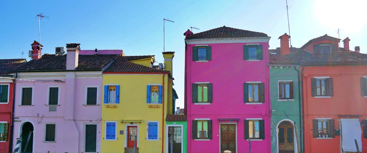 Tour in barca in giornata di Murano, Burano e Torcello da Punta Sabbioni