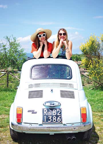 Tour in Fiat 500 vintage tra le colline del Chianti con degustazione vini e light lunch