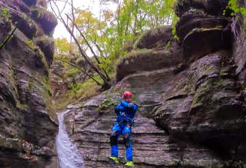 Canyoning autunno inverno in Val Maggiore