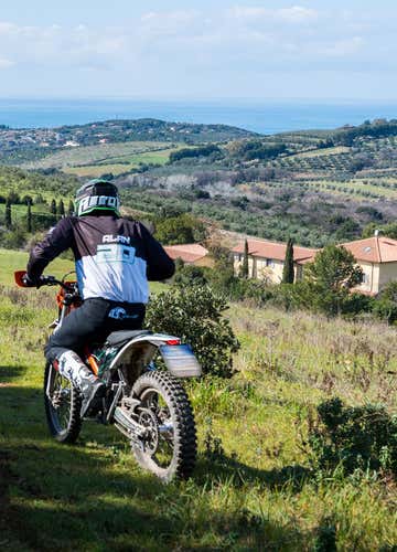 Enduro tour to San Vincenzo in Tuscany