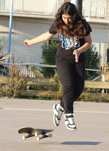 Lezione di skate tra San Leone e Agrigento