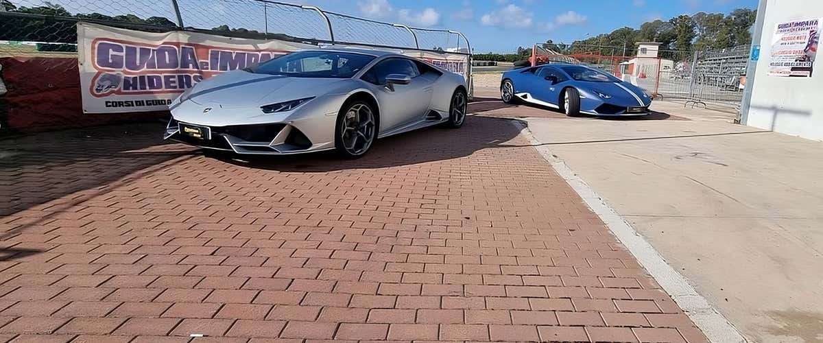 Double Lamborghini Experience at the International Circuit of Latina