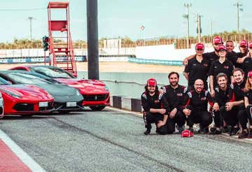 Supercar co-driver at Circuito La Conca di Muro Leccese