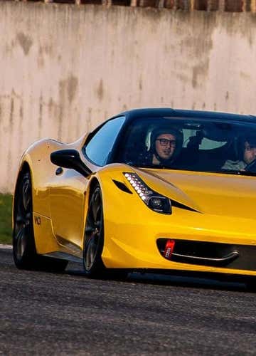 Supercar co-driver at Circuito La Conca di Muro Leccese