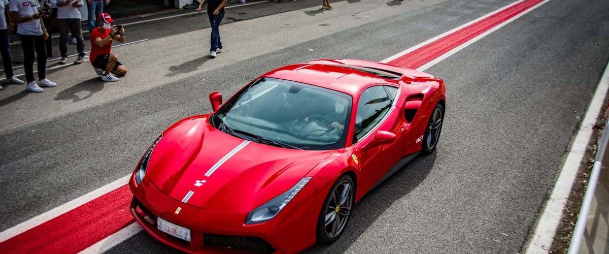 Supercar co-driver at Circuito La Conca di Muro Leccese