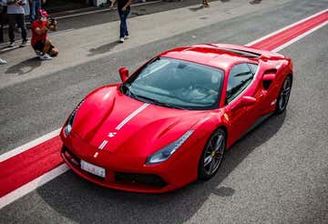 Supercar co-driver at Circuito La Conca di Muro Leccese