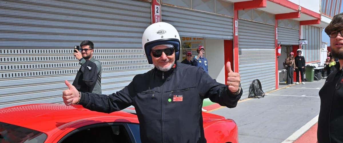 Co-pilota di supercar all'Autodromo Vallelunga a Campagnano di Roma