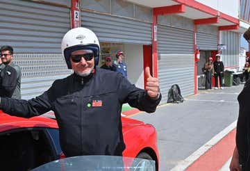 Co-pilota di supercar all'Autodromo Vallelunga a Campagnano di Roma