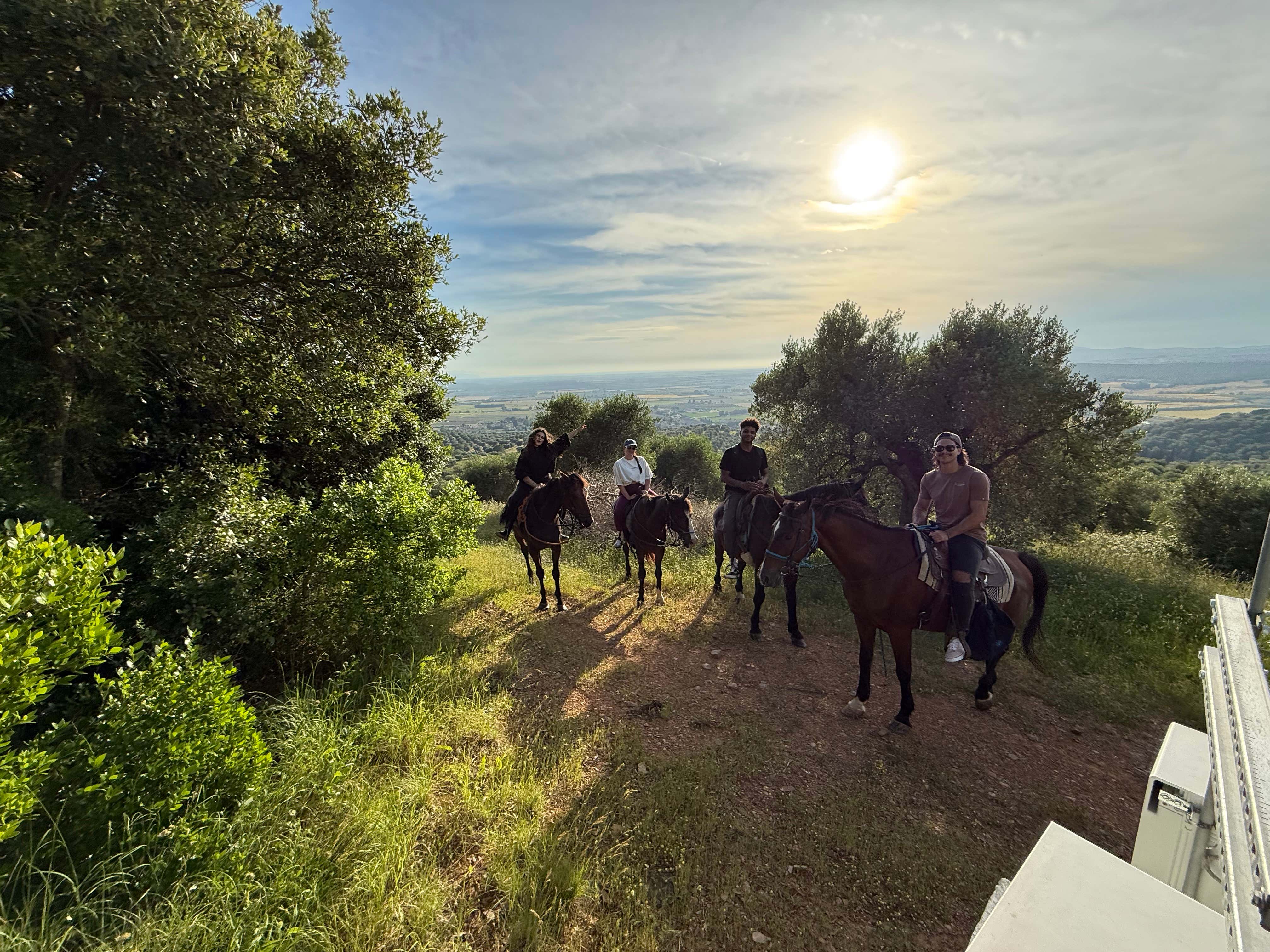Passeggiata a cavallo panoramica nella Maremma Toscana