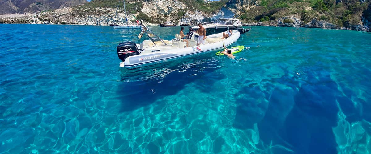Dinghy excursion to the Pontine Islands from Terracina