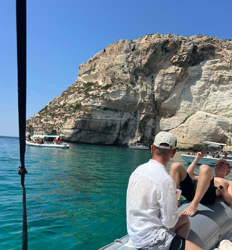 3-hour dinghy excursion in the Gulf of Angels with aperitif