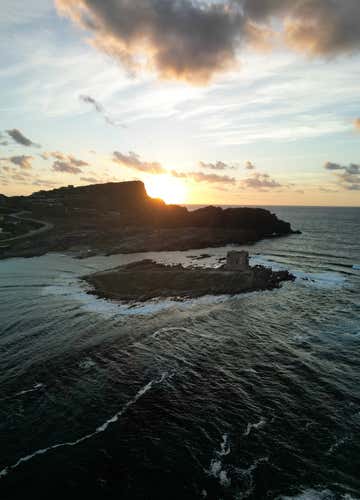 Dinghy tour to Asinara with sunset aperitif