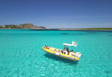 Dinghy tour to Asinara with sunset aperitif