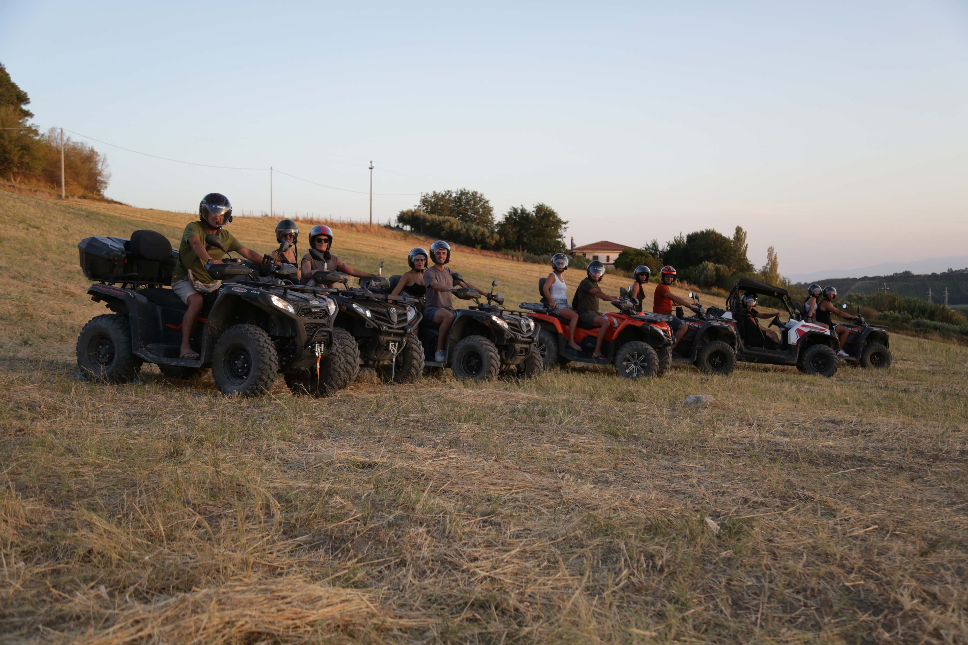 Avventuroso tour in quad tra le colline vicino a Catanzaro