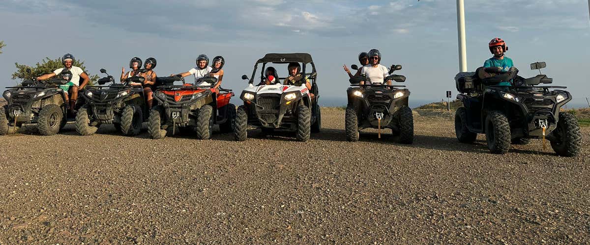 Adventurous quad bike tour in the hills near Catanzaro