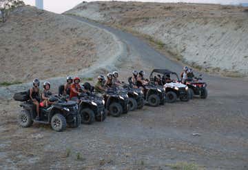 Adventurous quad bike tour in the hills near Catanzaro