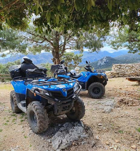 Quad bike tour in the Gulf of Orosei with aperitif