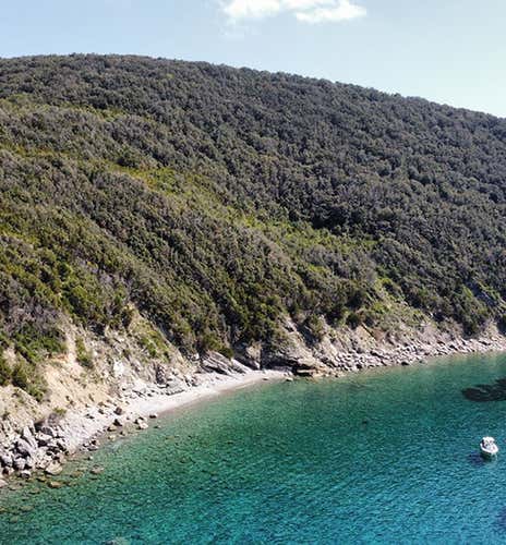 One-day private boat tour around the island of Elba