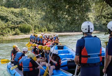 Rafting super sul fiume Gari vicino Cassino