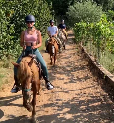 Horse riding in Santa Maria del Cedro in the province of Cosenza