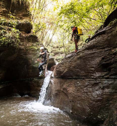 Canyoning experience in Val Maggiore