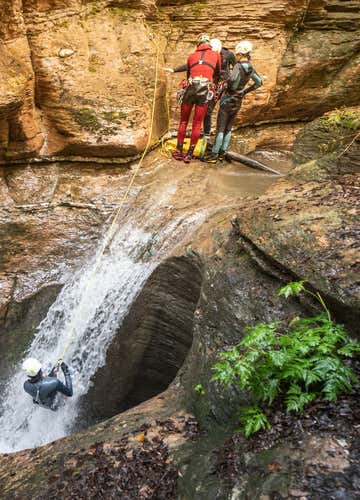 Canyoning experience in Val Maggiore