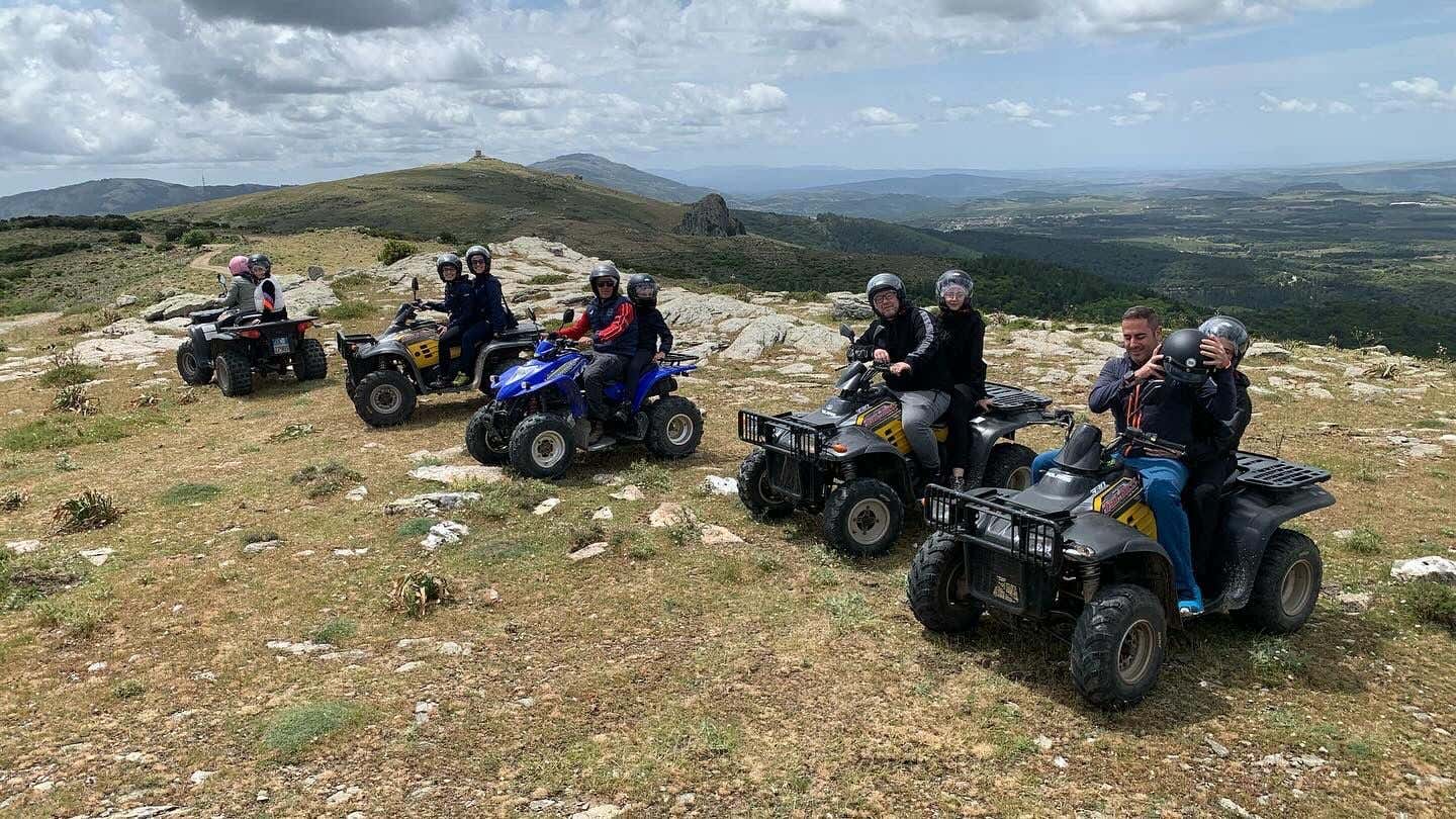 Quad bike tour in the archaeological area of Taccu 'e Ticci with aperitif