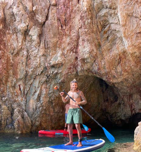 SUP tour of the ruins of Nora