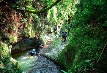 Canyoning Rio Buti in provincia di Prato