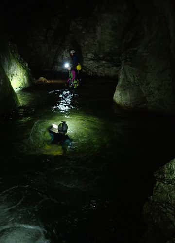 Speleo-canyoning alla 