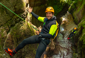 Canyoning sul Rio Selvano a Lucca