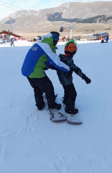 Lezioni di snowboard a Roccaraso