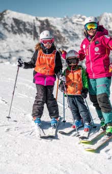 Lezioni di sci all' Alpe di Mera