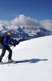 Sci-alpinismo ad Andalo