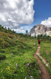 Trekking on the Dolomites
