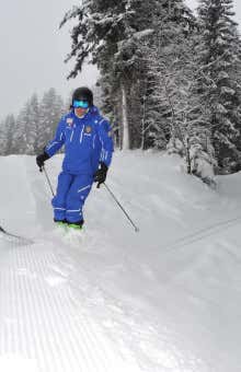 Skiing lessons in Andalo