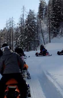 Escursioni in motoslitta a Sauris
