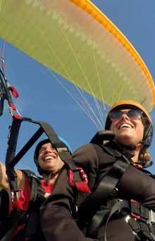 Parapendio a Norma
