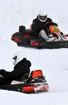 Ice Kart a Champoluc