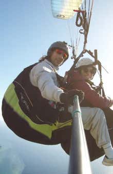 Paragliding in Pizzo Calabro