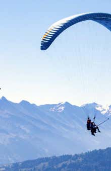 Parapendio sul Monte Cavallaria
