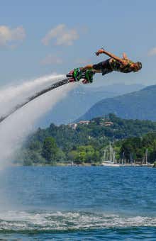 Flyboard e Jetpack sul Lago Maggiore